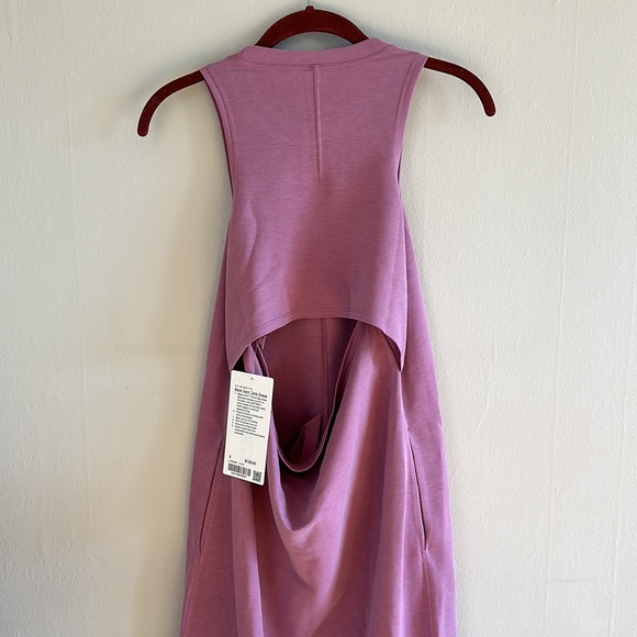 lululemon back vent tank dress velvet dust SOLD OUT online - Picture 5 of 5